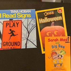 Collection of level one kids books